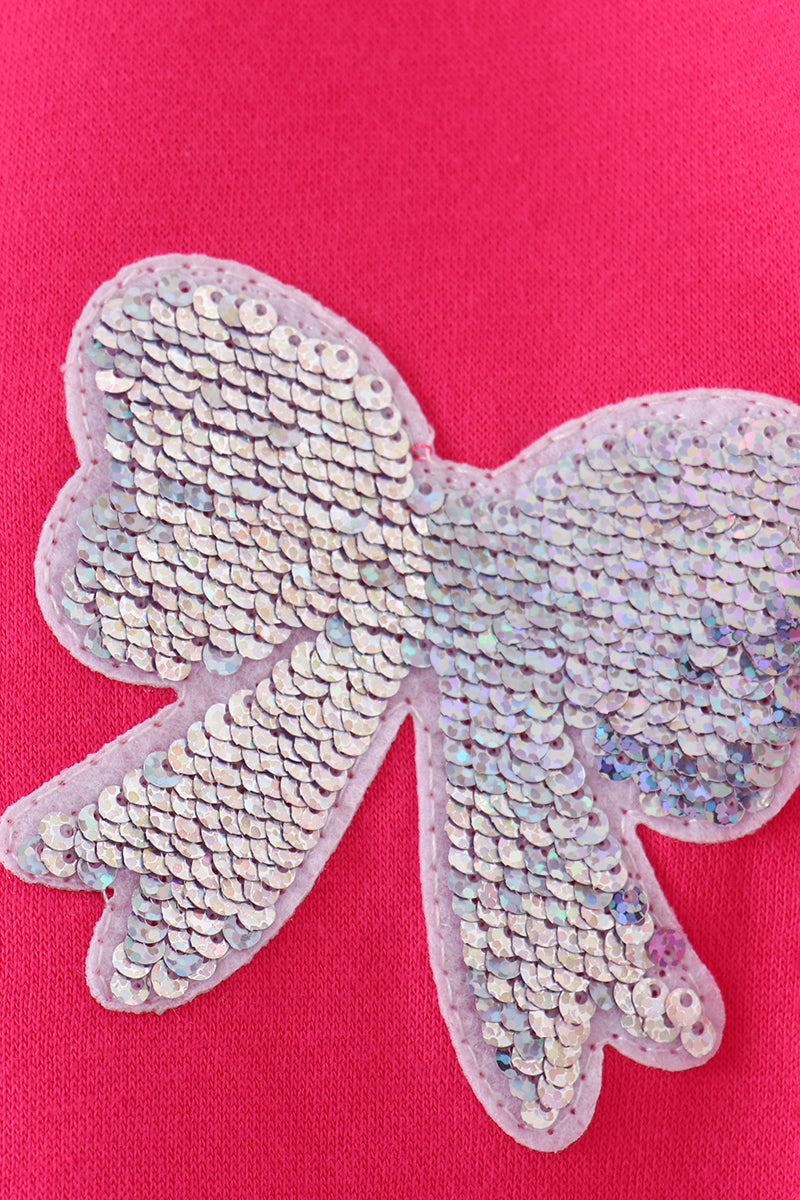 The Mommy & Me Sparkle Bow Sweatshirt