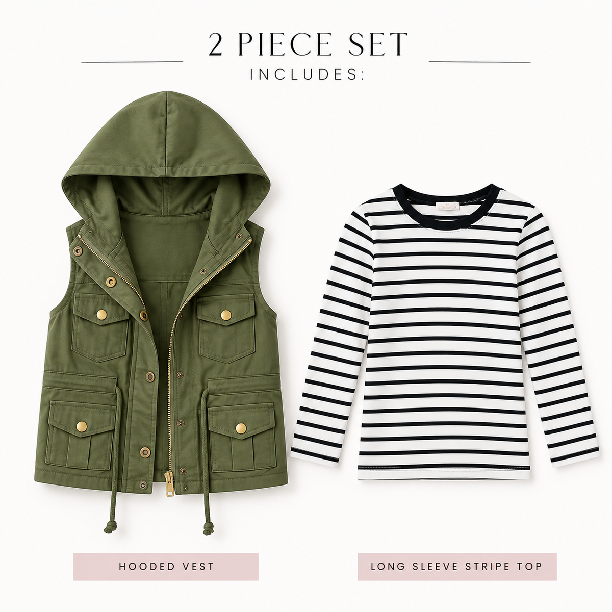 The Weekend Utility Vest Set