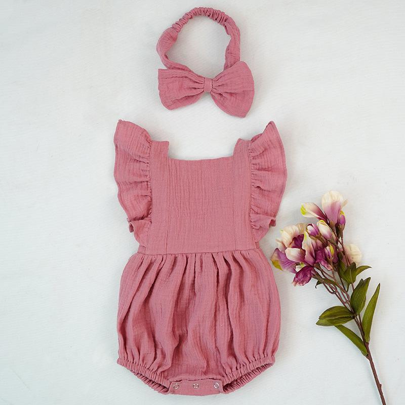 The Ruffle Baby Romper