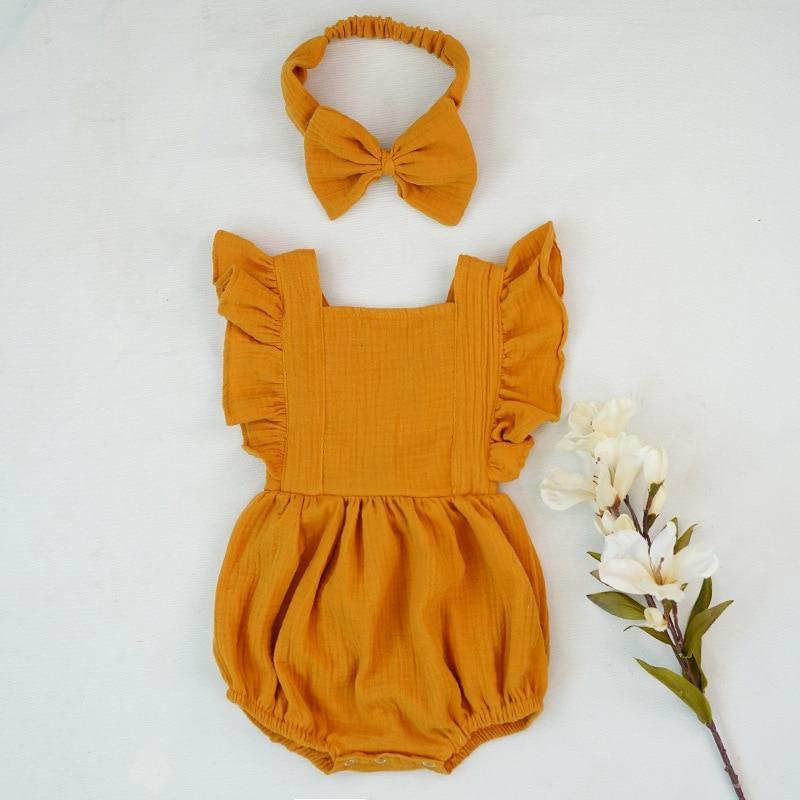 The Ruffle Baby Romper