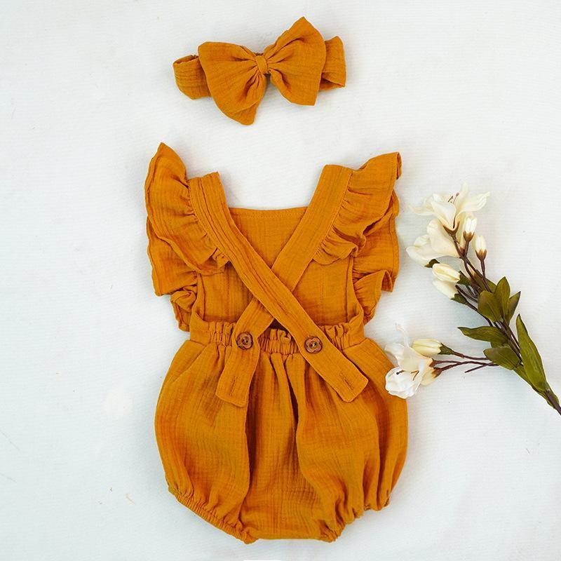 The Ruffle Baby Romper