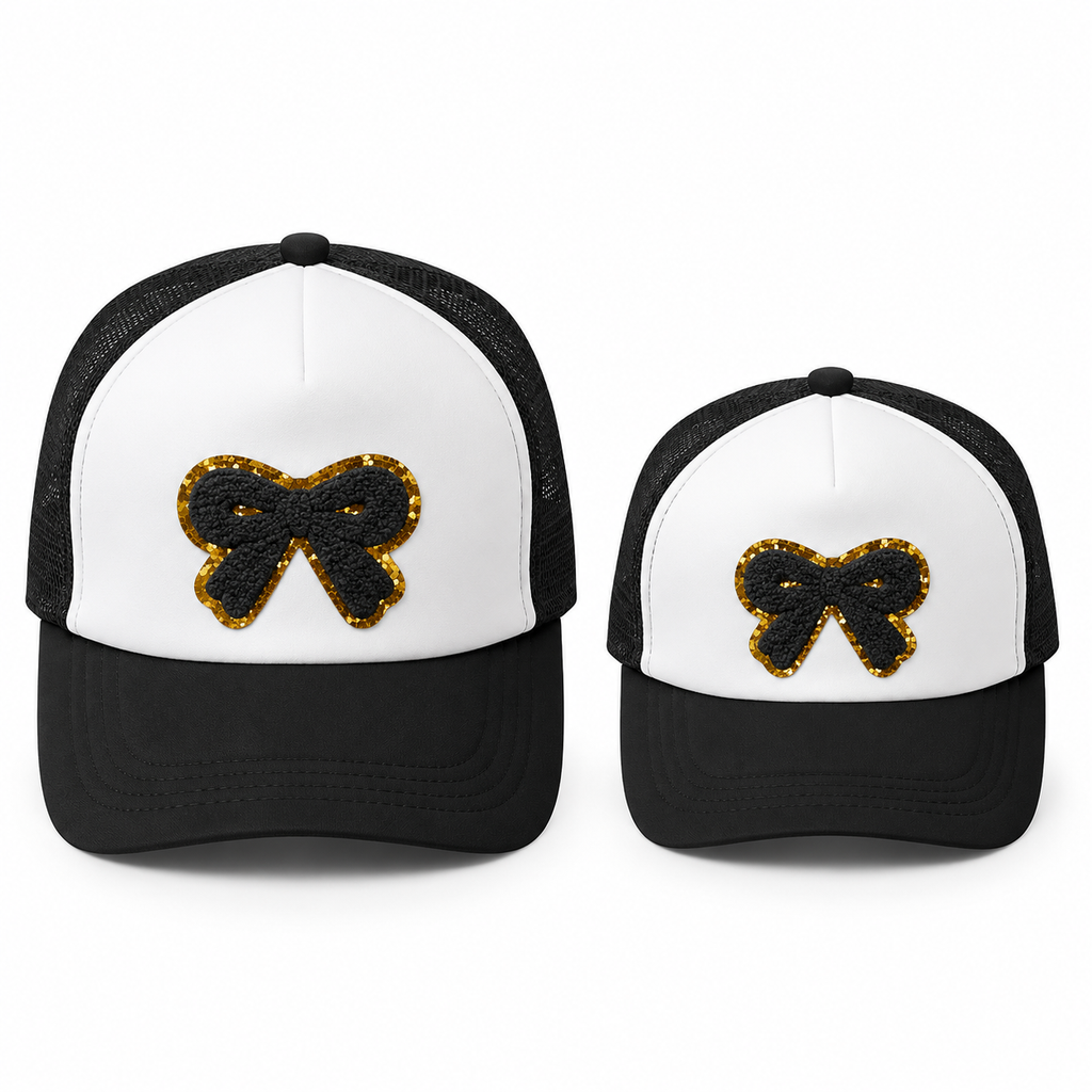 The Mom & Me Bow Trucker Hat