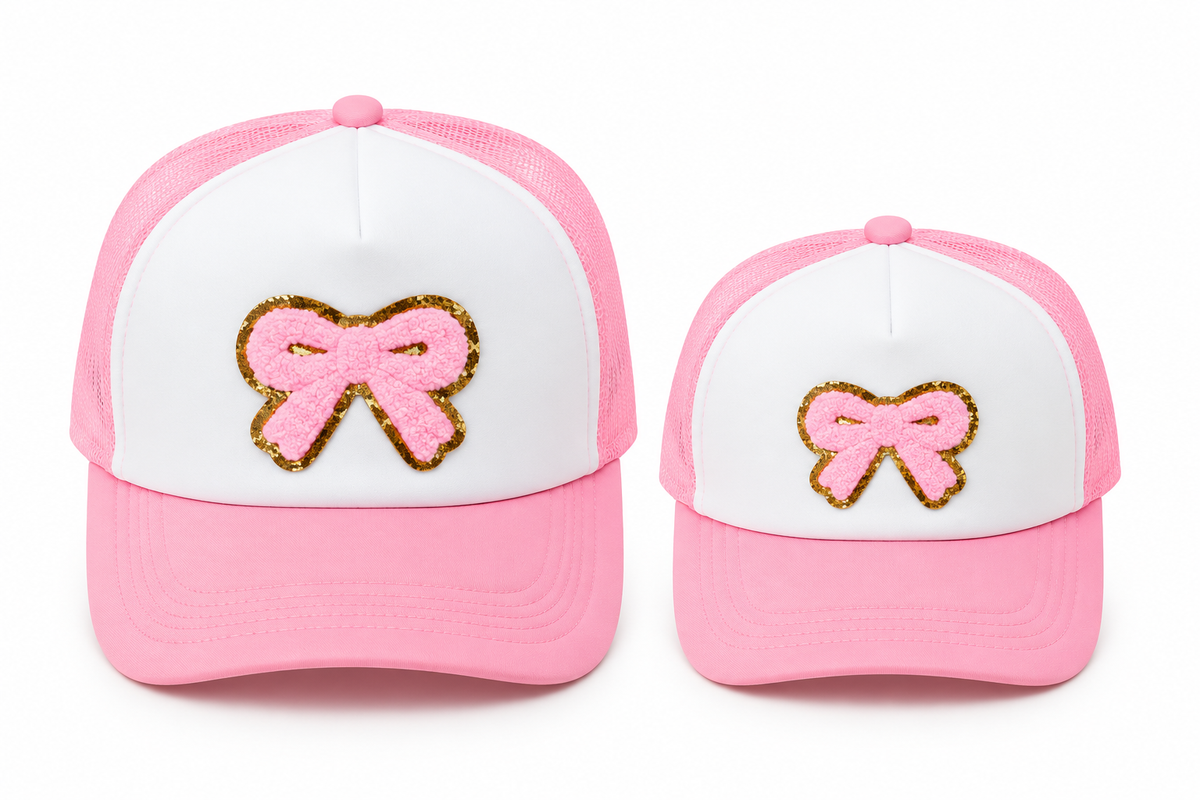 The Mom & Me Bow Trucker Hat