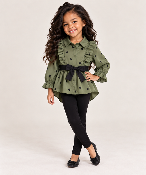 The Little Heart Ruffle Set
