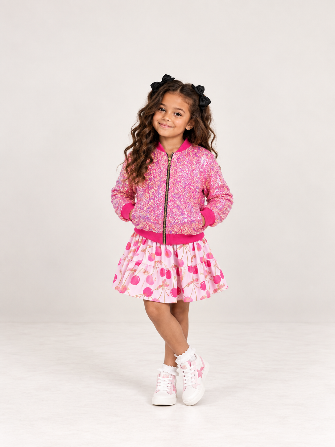 The Pink Sparkle Sequin Jacket