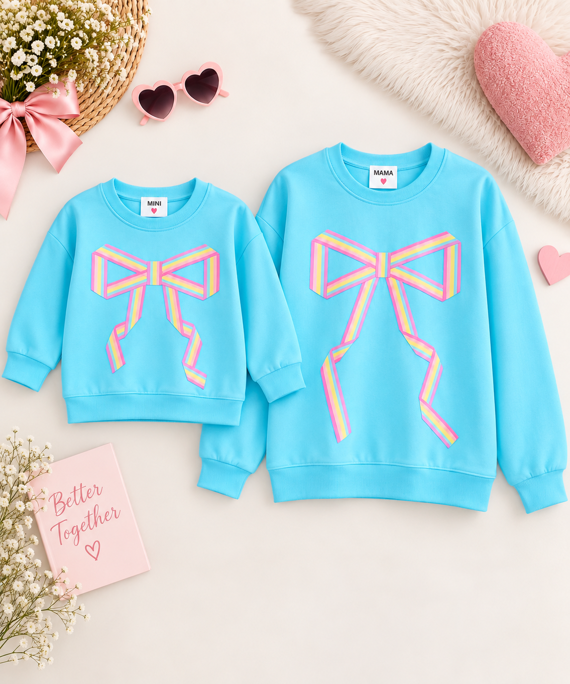 The Better Together Bow Sweatshirt