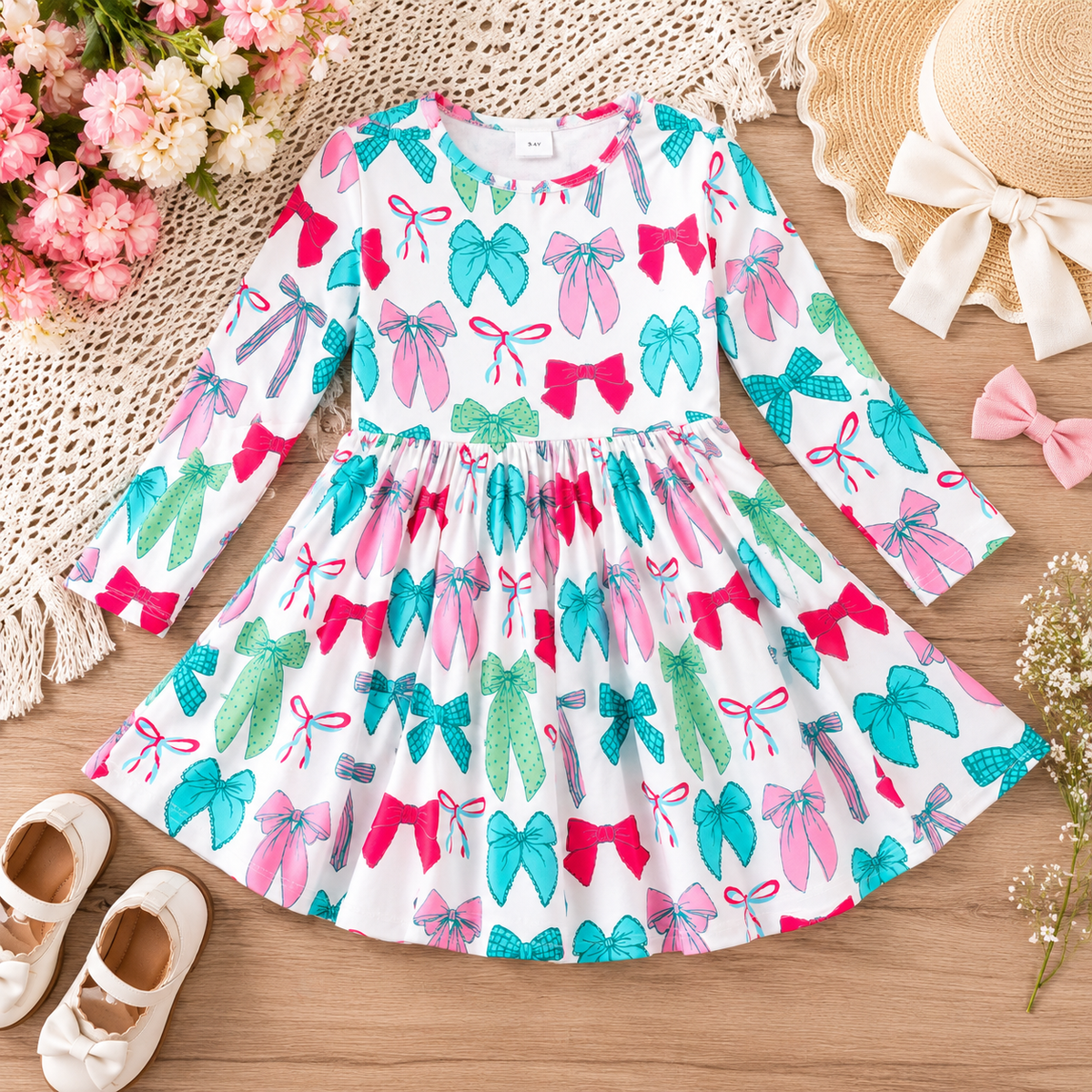 The Bow Parade Twirl Dress