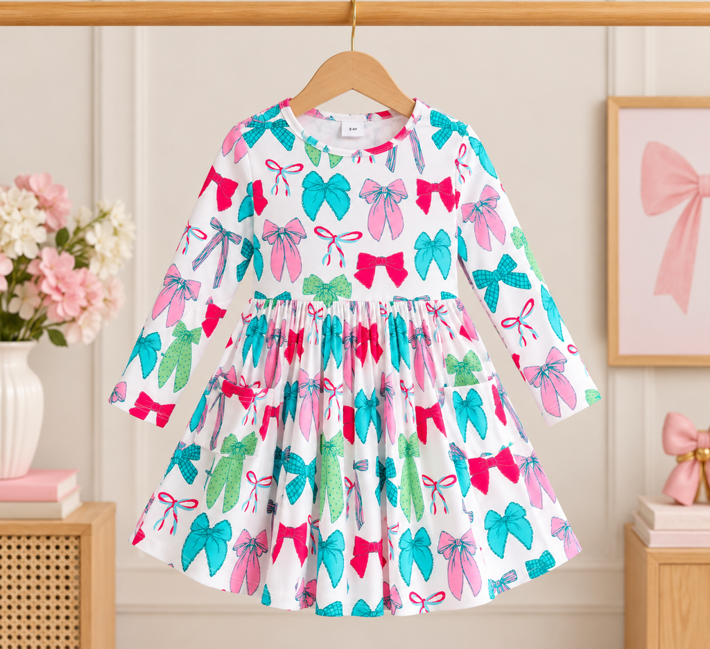 The Bow Parade Twirl Dress