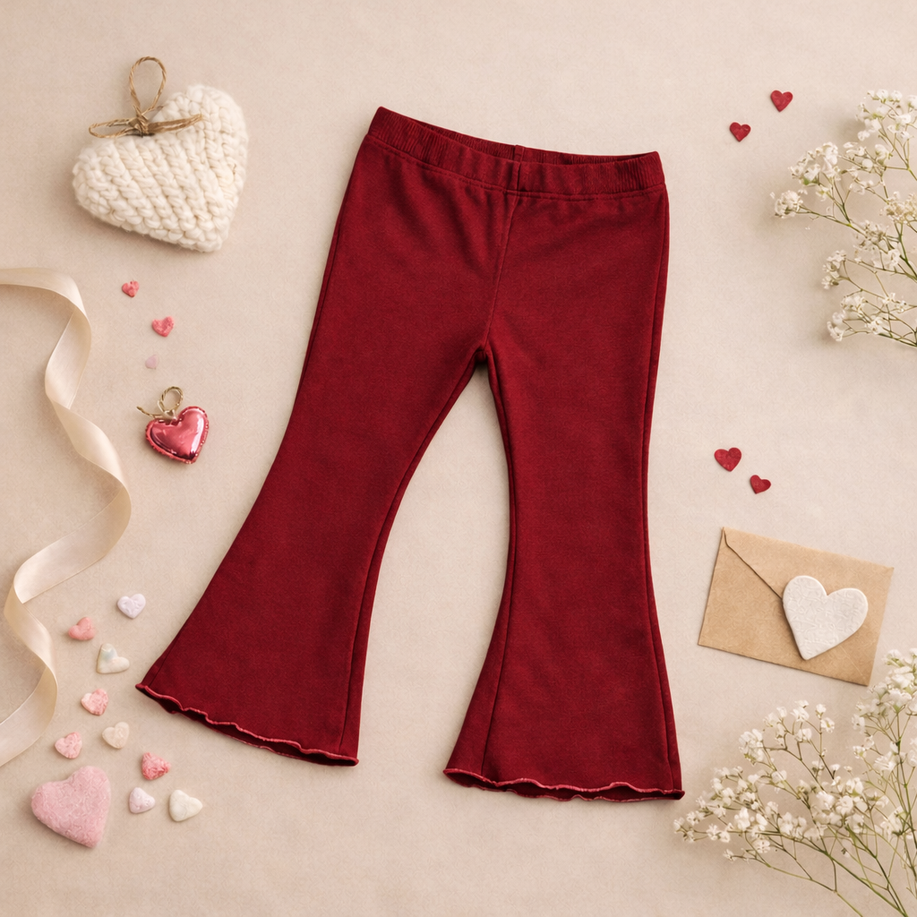 The Ribbed Bamboo Flare Leggings